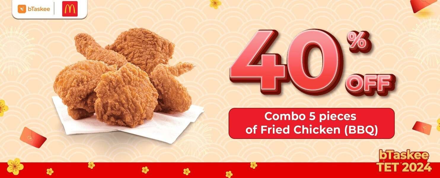 bTaskee and McDonald’s: “Welcome Tet, receive good fortune”