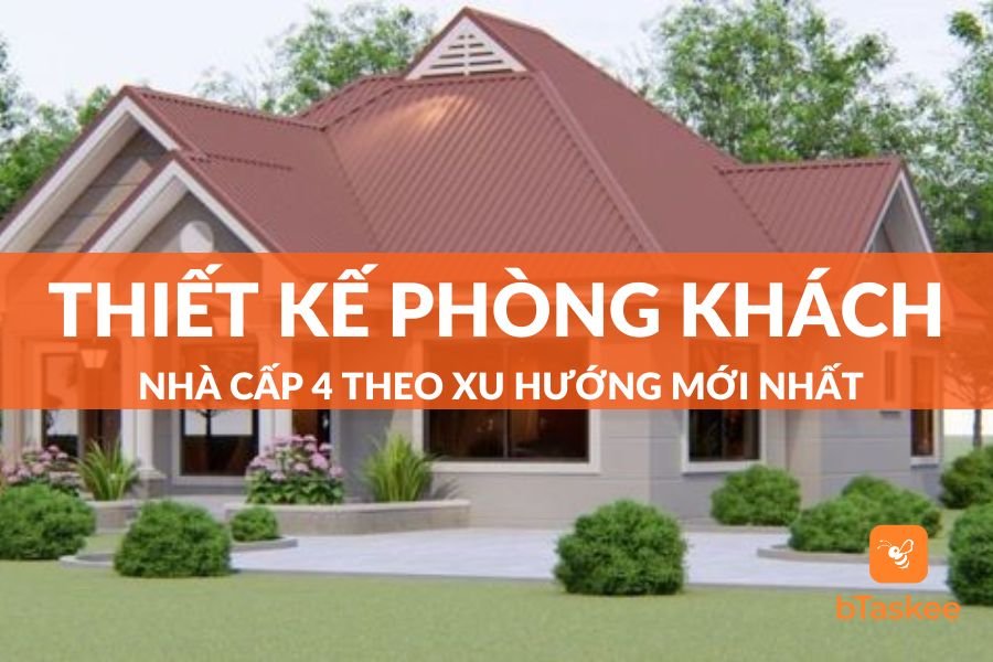 Thiết Kế Phòng Khách Nhà Cấp 4 Theo Xu Hướng Mới Nhất