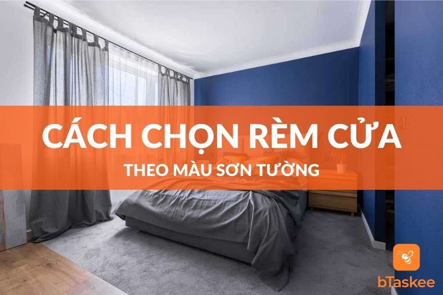 Cách Chọn Rèm Cửa Theo Màu Sơn Tường Chuẩn Đẹp Nhất