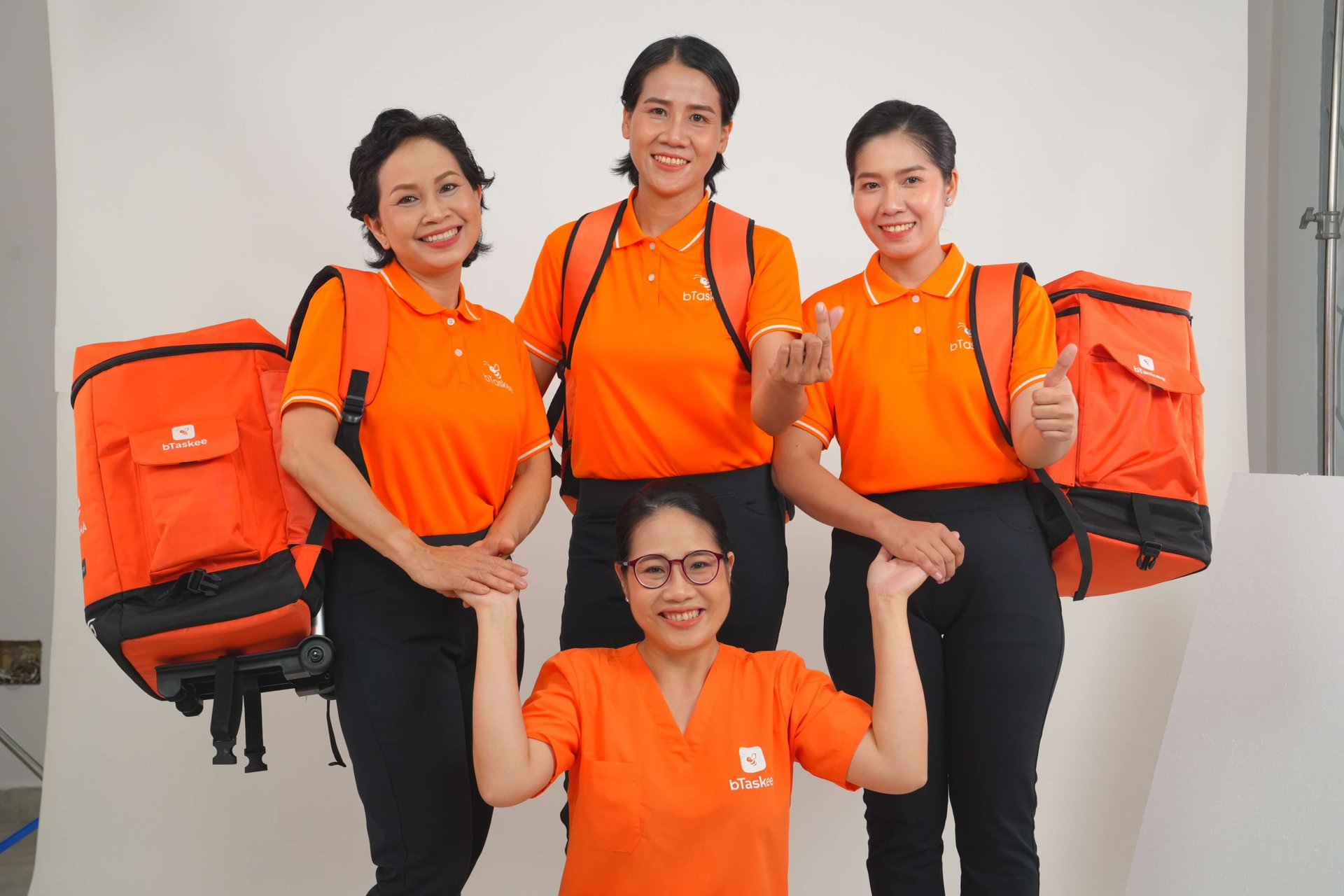 Happy Tasker working