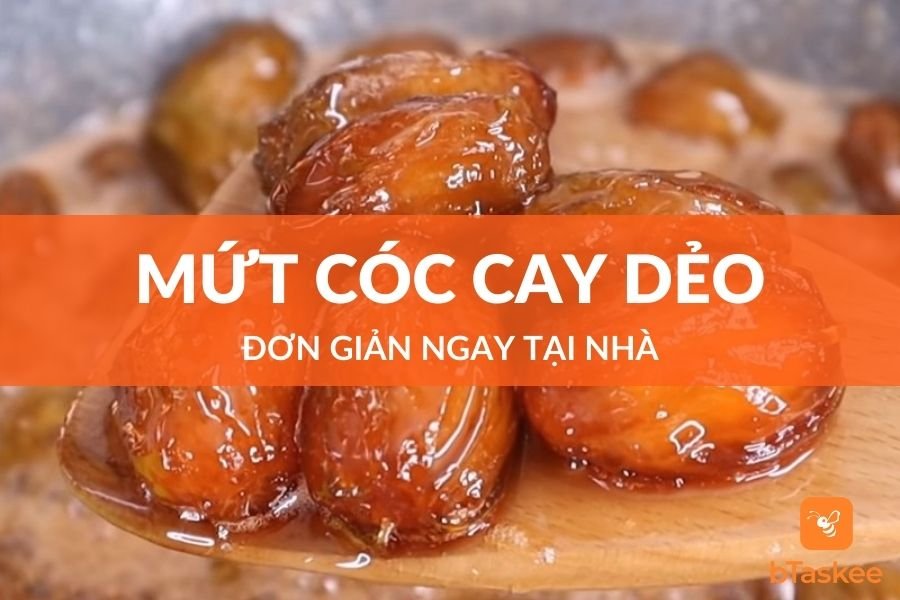 Cách Làm Mứt Cóc Dẻo Cay Thơm Ngon Tại Nhà Đón Tết
